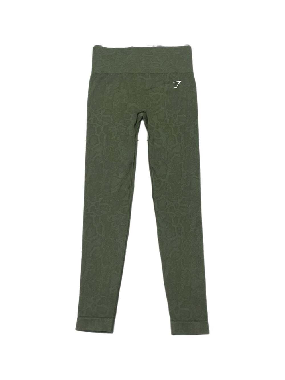 Gymshark Olive Green Seamless Scrunch Leggings